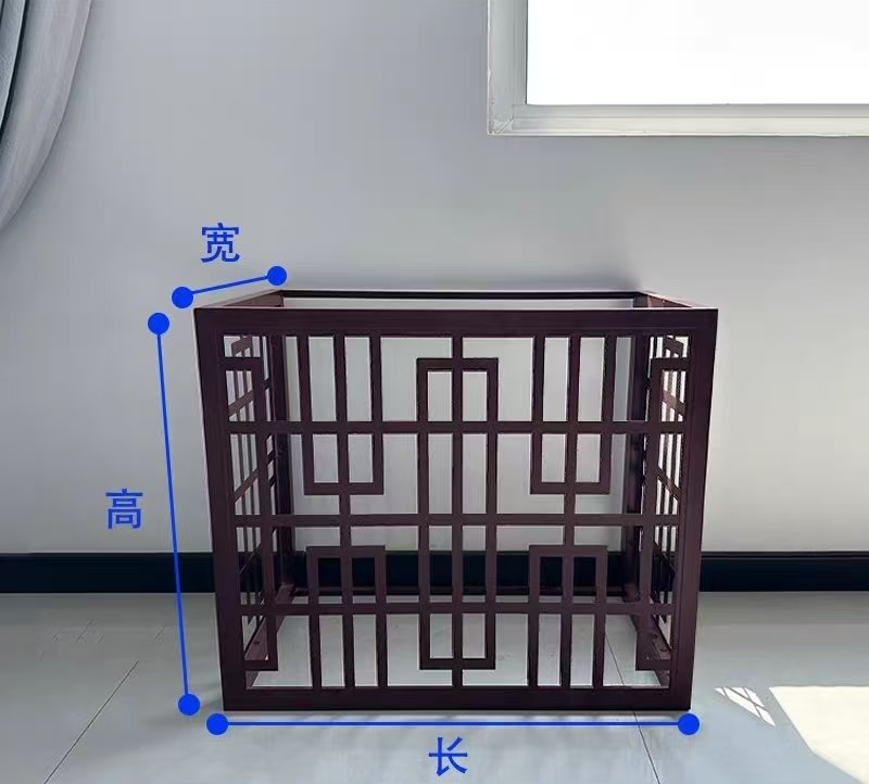 东莞市冲孔雕花铝单板镀锌铁板空调罩 - 厂家